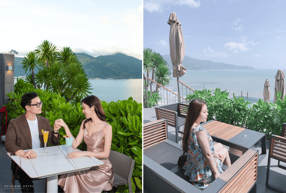 Những quán cafe, bar ven biển là nguồn cảm hứng chụp ảnh mới mẻ cho những người sành điệu (Nguồn: Chicland Lounge - Chicland Hotel)